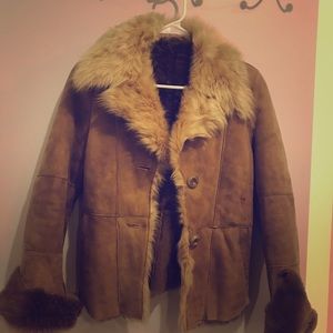 XS Shearling Coat from Florence Italy